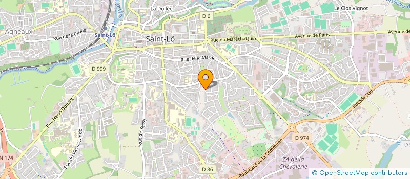 localisation de l'entreprise CDEKER TCB  SAINT-LO