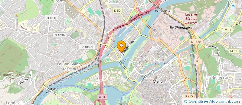 localisation de l'entreprise CDEMAIN.COM  METZ