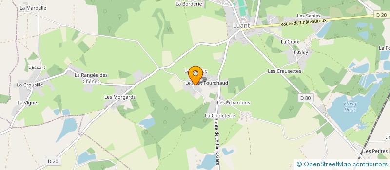 localisation de l'entreprise CDEME ELECTRIQUE à LUANT
