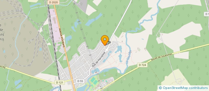 localisation de l'entreprise CDEP  SALBRIS