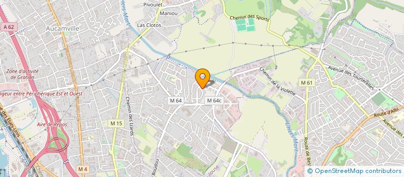 localisation de l'entreprise CDETECH à LAUNAGUET