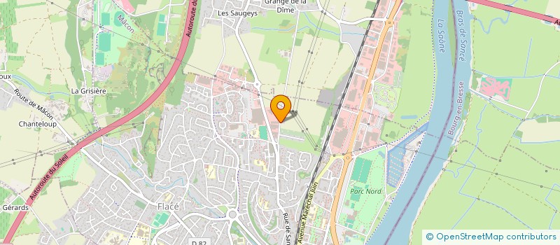 localisation de l'entreprise CDEX CONSEIL à MACON