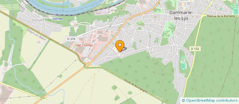 localisation de l'entreprise CDEX INGENIERIE à DAMMARIE-LES-LYS