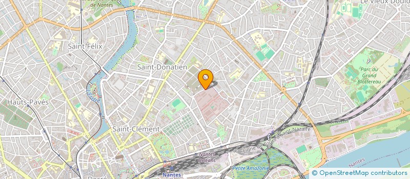 localisation de l'entreprise CDF COMPAGNIE DE NANTES à NANTES