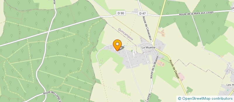 localisation de l'entreprise CDF INVEST  ISNEAUVILLE