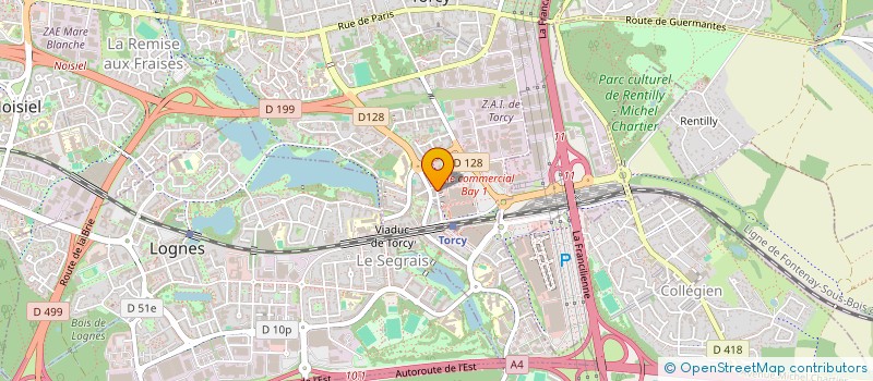 localisation de l'entreprise CDF LA MASSIA TORCY  TORCY