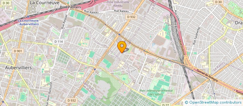 localisation de l'entreprise CDFC 26  BOBIGNY