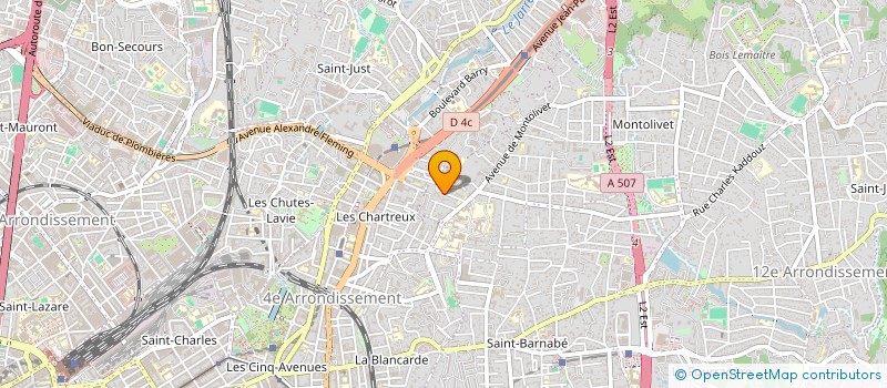 localisation de l'entreprise CDFG à MARSEILLE