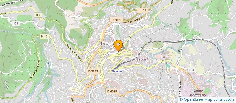 localisation de l'entreprise CDFI à GRASSE