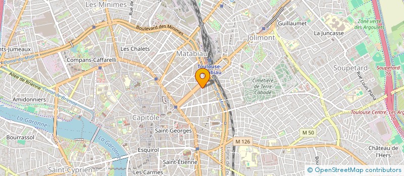 localisation de l'entreprise CDFISCALE  TOULOUSE