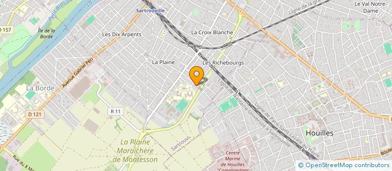 localisation de l'entreprise CDFM-MASSE  SARTROUVILLE