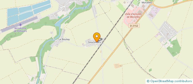 localisation de l'entreprise CDFS  PITHIVIERS-LE-VIEIL