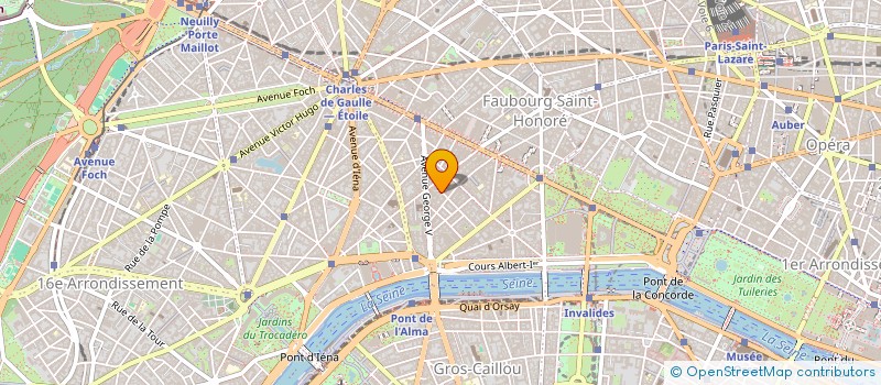 localisation de l'entreprise CDG 104  PARIS