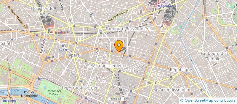 localisation de l'entreprise CDG à PARIS