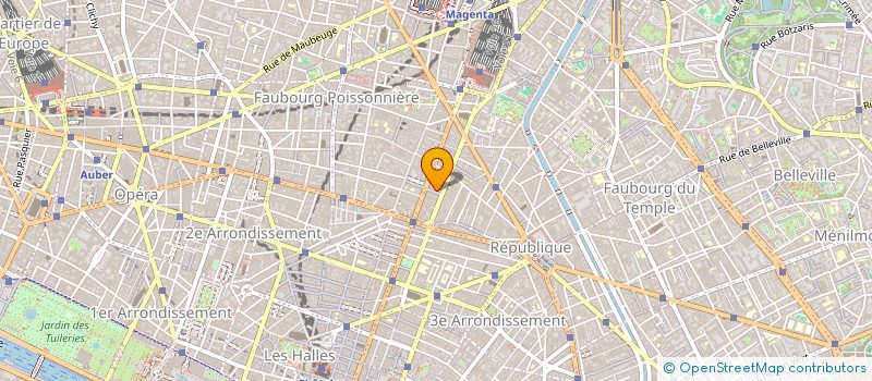 localisation de l'entreprise CDG  PARIS