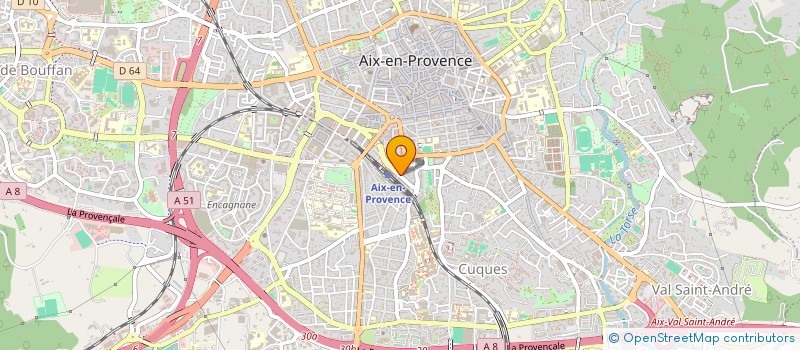 localisation de l'entreprise CDG à AIX-EN-PROVENCE