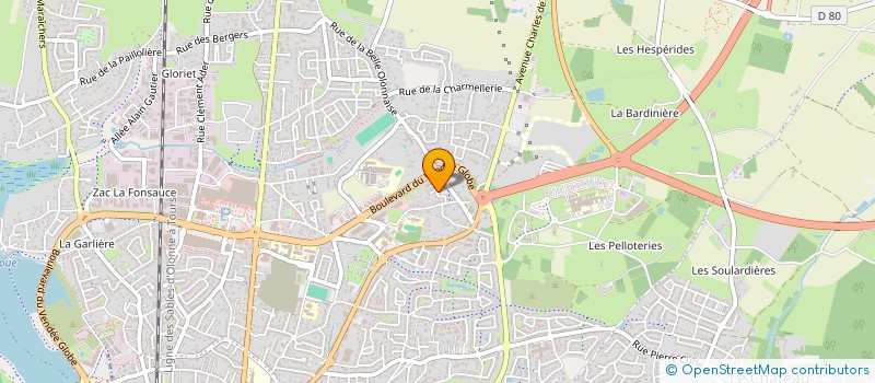 localisation de l'entreprise CDG 65 à LES SABLES D'OLONNE