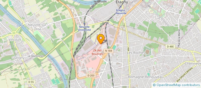 localisation de l'entreprise CDG CONTROLE AUTO  CONFLANS-SAINTE-HONORINE