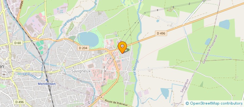 localisation de l'entreprise CDG FORMATION  SAVIGNEUX