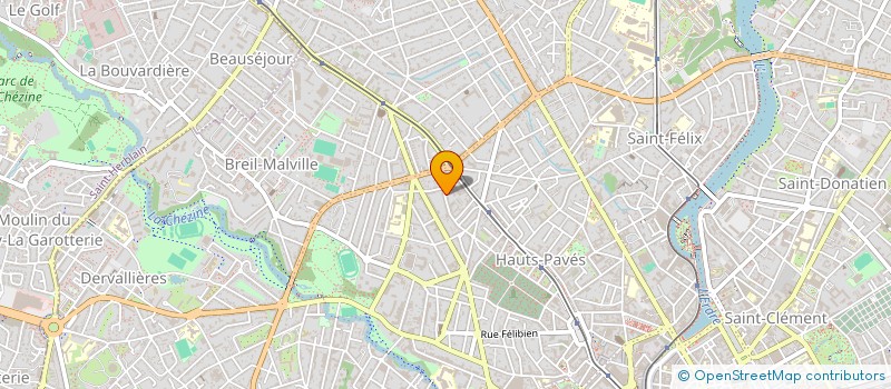 localisation de l'entreprise CDG HOLDING à NANTES