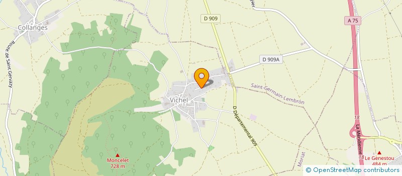 localisation de l'entreprise CDG IMMO  VICHEL