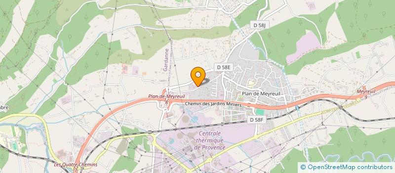 localisation de l'entreprise CDG LOCCASION à MEYREUIL