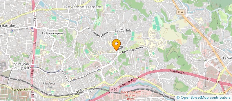 localisation de l'entreprise CDG PLOMBERIE à MARSEILLE