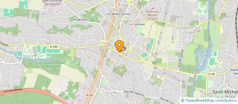 localisation de l'entreprise CDG RENOV  MONTLHERY