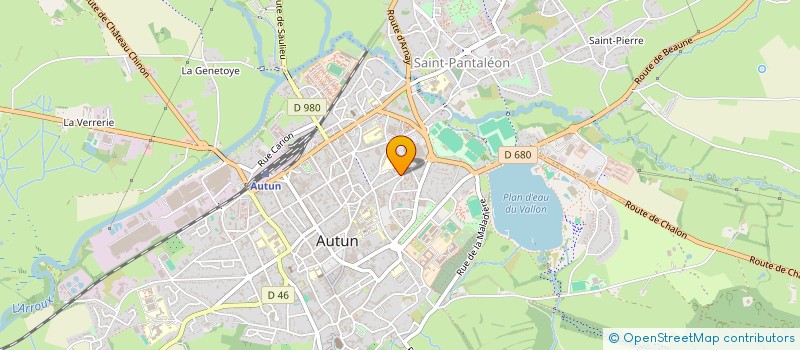 localisation de l'entreprise CDG1  CELLE-EN-MORVAN (LA)