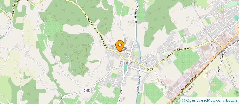 localisation de l'entreprise CDGC AIRCRAFTS  CHATTE