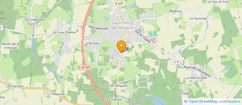 localisation de l'entreprise CDGD  MESNIL-ROC'H