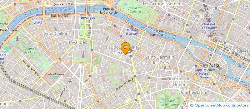 localisation de l'entreprise CDGP ASSOCIATES SARL  PARIS