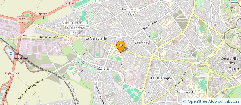 localisation de l'entreprise CDGR  BRETTEVILLE-SUR-ODON