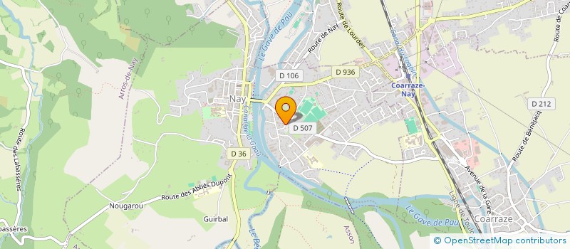localisation de l'entreprise CDGS à NAY