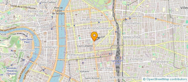localisation de l'entreprise CDGS GROUPE à LYON