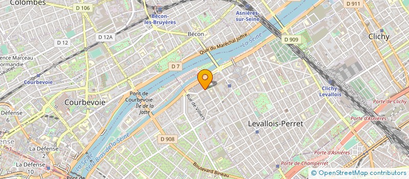 localisation de l'entreprise CDH DEVELOPPEMENT à LEVALLOIS-PERRET