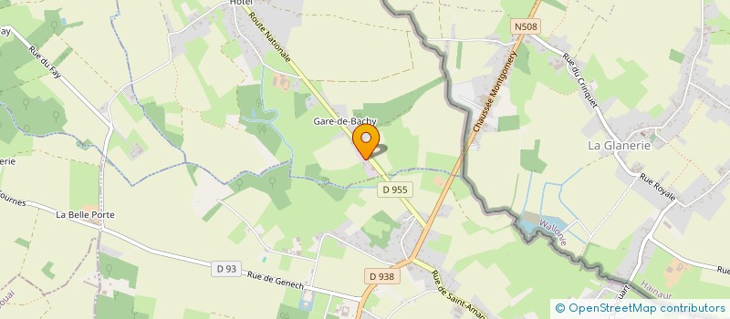 localisation de l'entreprise CDH EURANORD T-P  BACHY