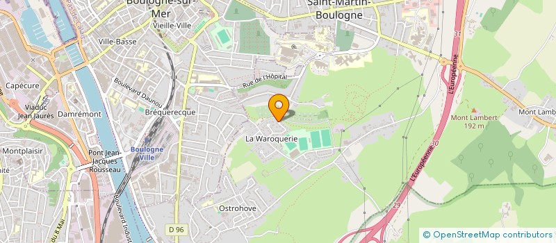 localisation de l'entreprise CDHD  SAINT-MARTIN-BOULOGNE