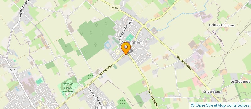 localisation de l'entreprise CDHT HOLDING  VERLINGHEM