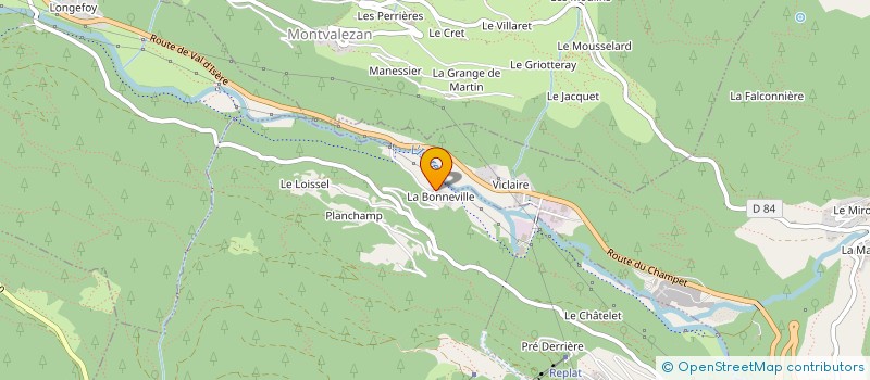 localisation de l'entreprise CDI  SAINTE-FOY-TARENTAISE