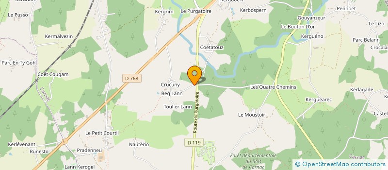 localisation de l'entreprise CDI MMOBILIER  CARNAC