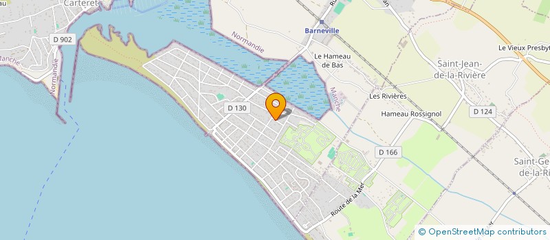 localisation de l'entreprise CDI WASH  LES MOITIERS D'ALLONNE