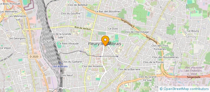 localisation de l'entreprise CDIAGNOSTIC à FLEURY-LES-AUBRAIS