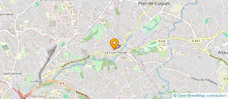 localisation de l'entreprise CDIS  AUBAGNE