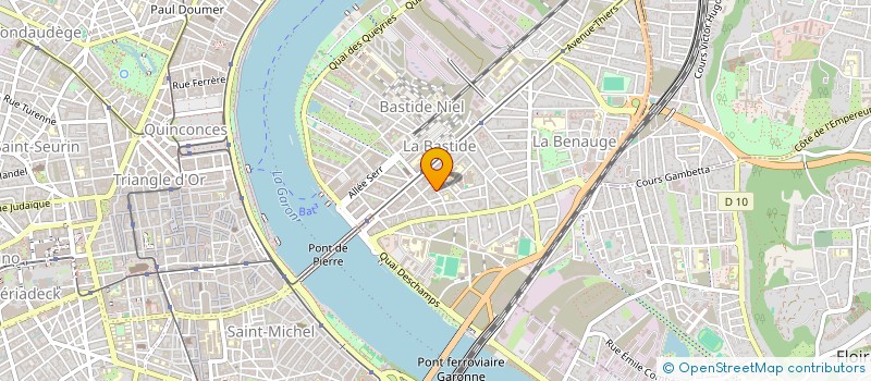 localisation de l'entreprise CDIVIN à BORDEAUX
