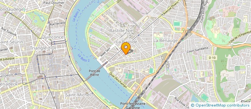 localisation de l'entreprise CDIVIN IMMO  BORDEAUX