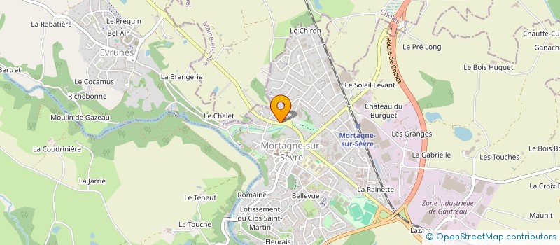 localisation de l'entreprise CDJ à MORTAGNE-SUR-SEVRE