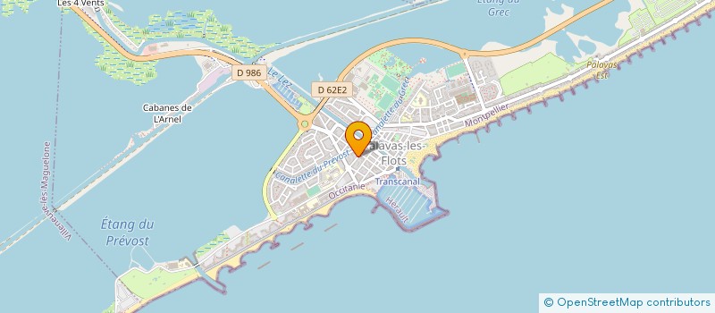 localisation de l'entreprise CDJB à PALAVAS-LES-FLOTS