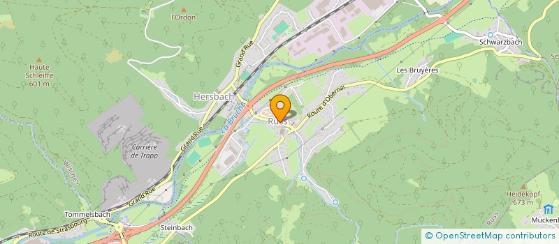 localisation de l'entreprise CDJC  RUSS