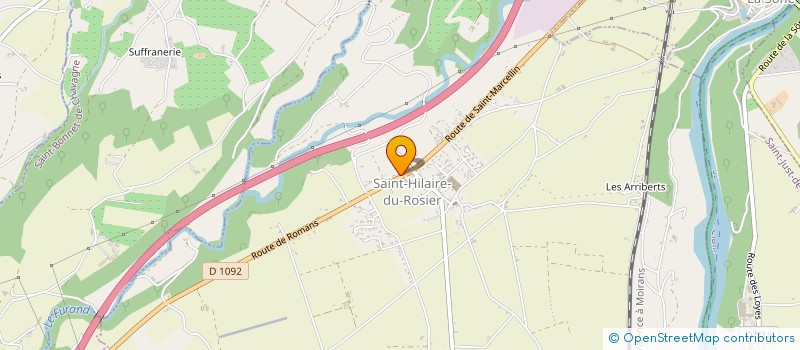 localisation de l'entreprise CDJO INFORMATIQUE  SAINT-HILAIRE-DU-ROSIER